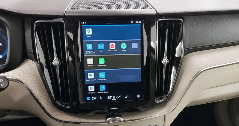 Volvo XC 60 cena 177900 przebieg: 84252, rok produkcji 2022 z Dąbrowa Górnicza małe 466